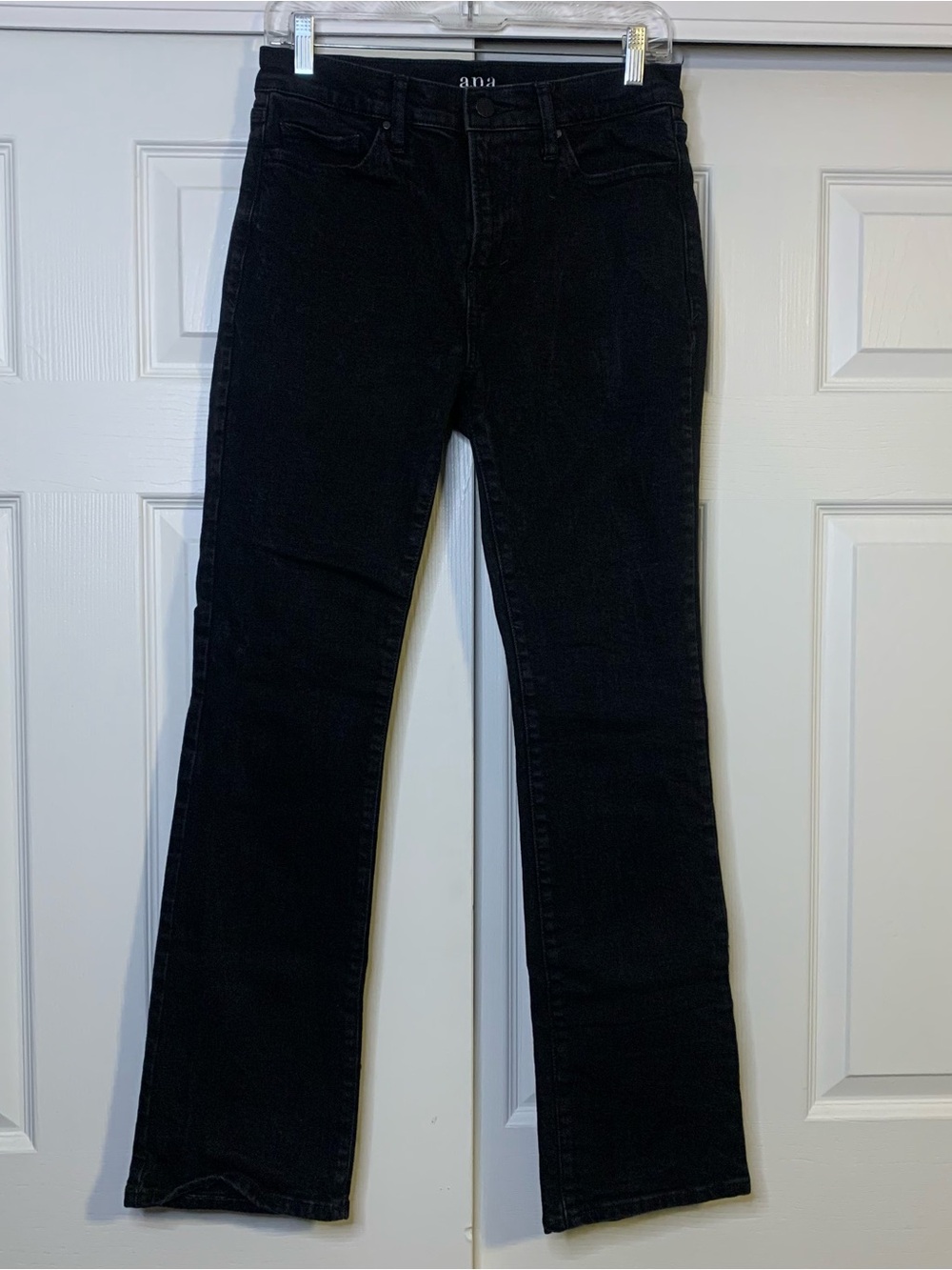 Black High Rise Vintage Boot Cut Jeans